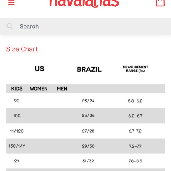 NWOT Baby Havaianas - Picture 5 of 6